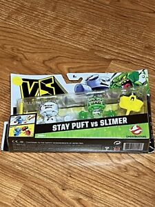 VS Rip-Spin Warriors Series 1 Stay Puff vs. Slimer Set Mattel NEW Ghost Busters