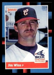 1988 Donruss #409 Jim Winn Chicago White Sox Baseball card