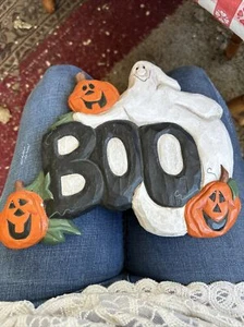 "Halloween Geist & Kürbisse Dekor 11"" x 10""" - Bild 1 von 7