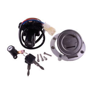 Set Ignition Gas Cap Lock Key Fit For Yamaha FZ07 FZ09 FZ10 MT07 MT09 New