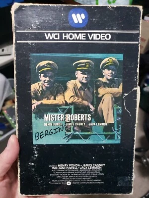 Домашнее видео Mister Roberts WCI большая коробка Warner VHS 1979 - Изображение 1 из 3