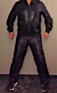 Nautica Lambskin Leather Jacket - Quality Leather! Size XL - Picture 1 of 11