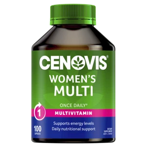 Cenovis Women's Multi 100 Capsules Once Daily Womens Health Multivitamin - Picture 1 of 3
