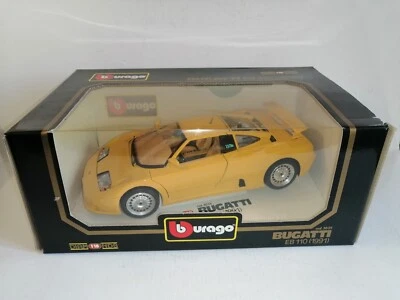 BUGATTI EB 110 1991 BURAGO SCALA 1/18 COD.3035 - Immagine 1 di 2