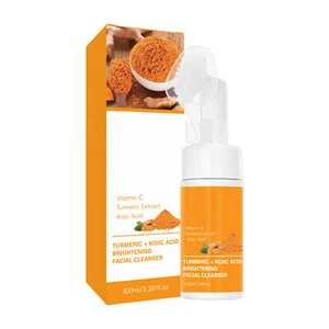 Limpiador facial con cúrcuma lavado facial espumoso para iluminar la piel grasa - 3,4 fl oz - Imagen 1 de 12