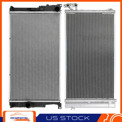 Kit de refrigeración de radiador y condensador de aire acondicionado para BMW 335i 335i xDrive 335is 2012-2013 Foto 1 de 4