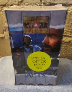The Visual Bible ACTS 1 - 4 NIV Complete Box Set New Sealed VHS - Picture 1 of 5