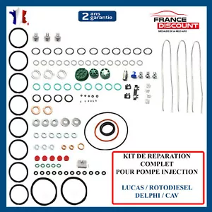 Kit Complet Joints Pompe à Injection type DPC LUCAS ROTODIESEL DELPHI CAV - Imagen 1 de 8