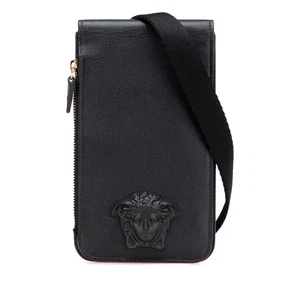 VERSACE Medusa Shoulder Bag Smartphone Shoulder Women 【Used】 - Picture 1 of 11