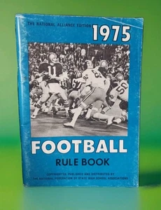 1975 National Federation of State High School Associations Rule Book -Used - Picture 1 of 7