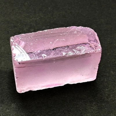 Lab Created Pink Kunzite 216.00 Ct Uncut Raw Rough Certified Gemstone - Image 1 of 4