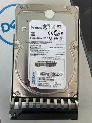 1pcs Lenovo 4XB0G45715 03T7868 03X4440 ST4000NM0033 server hard drive /With Tray - Image 1 of 2