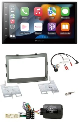 Pioneer DAB Bluetooth 2DIN USB Lenkrad Autoradio für SSangYong Rodius ab 2013 - Bild 1 von 4