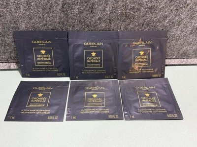 6x Guerlain Muestra Orquídea Imperiale Longevidad Concentrado La Crème Ojos 1 ml EA Foto 1 de 3