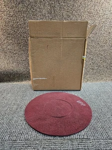 (QTY10) Virginia Abrasives Floor Maintenance Pads 16" Thin Line Dual Center Hole - Picture 1 of 8