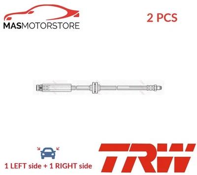 BRAKE HOSE LINE PIPE REAR TRW PHB506 2PCS FOR FORD C-MAX,FOCUS II,FOCUS C-MAX - Image 1 of 4