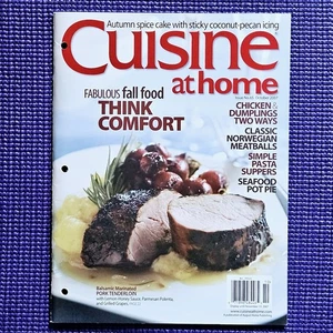 Cuisine at Home Magazine Oct 2007 Issue 65 Comfort Food Fall Recipes Pasta - Picture 1 of 5
