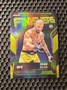 2025 Topps Finest UFC - #FN-9 Jean Silva Finishers Refractor - Bild 1 von 2
