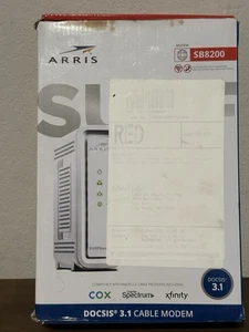 Cable módem ARRIS SURFboard SB8200 DOCSIS 3.1 10 Gbps - Imagen 1 de 2