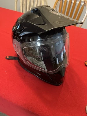 Capacete de motocicleta Z1R rosto inteiro com viseira e óculos - Imagem 1 de 4
