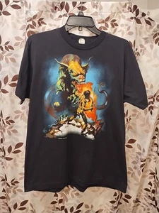 Vintage XL Boris Vallejo Conan The Barbarian 1986 Shirt - Picture 1 of 18