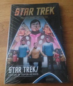 Star Trek/Legion of Super-Heroes Eaglemoss IDW Sealed Hardcover Graphic Novel - Picture 1 of 6