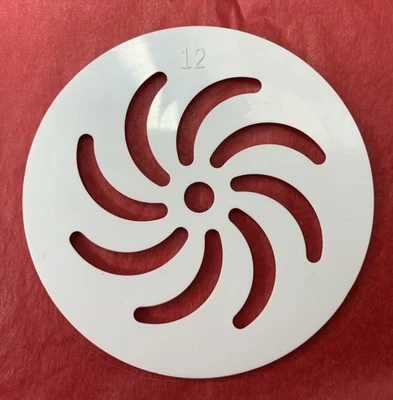 The Pampered Chef Cookie Press Cookie Disc #12 Replacement Parts Free Ship - Image 1 of 3