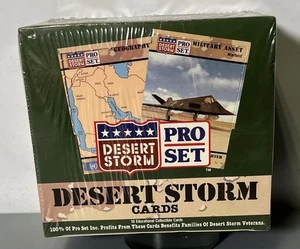 DESERT STORM Pro Set (1991) BOX Of 36 Packs ~NEW & Factory Sealed - Picture 1 of 6