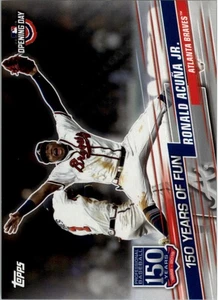 2019 Topps Opening Day 150 Years of Fun #YOF24 Ronald Acuna Jr. - Bild 1 von 2