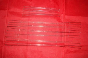 VOLLMER HO KONVOLUT 9 OBERLEITUNGEN DEKOR ELEKTRISCHER ZUG - Bild 1 von 1