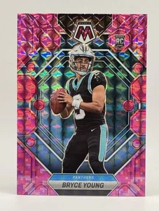 Bryce Young 2023 Panini Mosaic Pink Mosiac Camo Rookie #290 Panthers RC - Picture 1 of 2