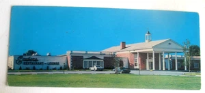 Vintage 70er Jahre langes Chrom-Pstcrd von QUALITÄT MOTEL & EMBERS RESTAURANT, Carlisle Pa - Bild 1 von 2