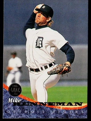 1994 Leaf #183 Mike Henneman Detroit Tigers - Image 1 of 2
