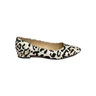 Zapatos sin cordones Talbots Edison estampado de leopardo ballet planos talla 6 para mujer jacquard Foto 1 de 4