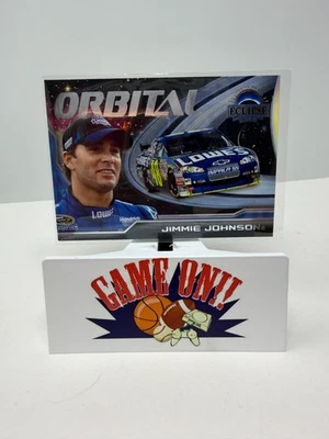 2009 Press Pass Eclipse NASCAR Jimmie Johnson Orbital Color Card #34 - Image 1 of 2