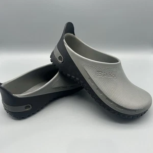 BIRKENSTOCK Active BIRKI’S grau/schwarz Gartenarbeit Slipper Clogs Damen 38 OHNE EINLAGE - Bild 1 von 23