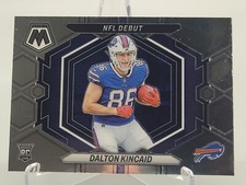 2023 PANINI MOSAIC DALTON KINCAID NFL DEBUT ROOKIE INSERT CARD BUFFALO BILLS 