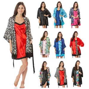 Juego de 2 vestidos y corbatas de satén para mujer Ashford & Brooks - Imagen 1 de 69