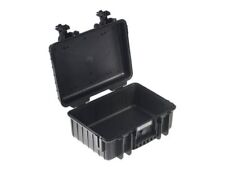 B&W International Outdoor Case Typ 4000 16,6L Koffer mit Schaumstoffeinsatz - Schwarz (4000/B/SI)