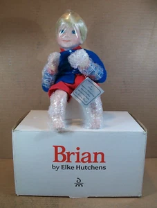 Danbury Mint 1991~"Brian" de Elke Hutchens~Muñeca de porcelana con entrenamiento para ir al baño... - Imagen 1 de 12