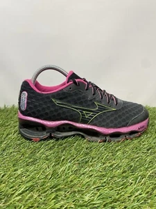 Mizuno Wave Prophecy 4 Gray Pink Athletic Shoes Running Sneakers Women’s Size 6 - Picture 1 of 8