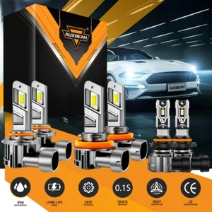 Faro LED AUXBEAM 70W 9005 H11 H10 para camioneta Ford F-150 XLT doble cabina 4 puertas - Imagen 1 de 12