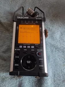 TASCAM DR-44WL Linear PCM Recorder Working BLACK USED from JPN - Picture 1 of 8