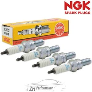 4x NGK 6263 CR9E Zündkerze Bimota Gilera Kawasaki Suzuki Yamaha - Bild 1 von 3