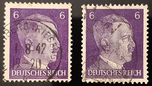 Deutsches Reich 1941 Briefmarke 6 Pfg Adolf Hitler gestempelt Michel: DR 785 - Bild 1 von 2