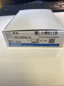 8X OMRON INDUSTRIEAUTOMATION MY4N-CR 220/240VAC (S) - Picture 1 of 2