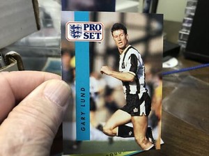 90/91 PROSET # 277 GARY LUND NOTTS COUNTRY