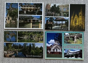 QUEENSLAND AUSTRALIA POSTCARDS x 4 - 10x14cm- UNPOSTED - Picture 1 of 2