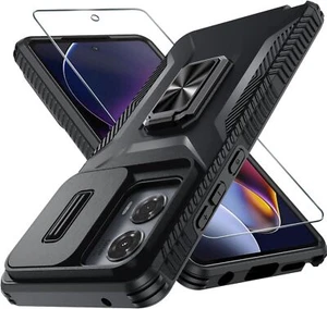 Funda Con Protector De Pantalla Carcasa Case Para Motorola Moto G Stylus 5G 2024 - Picture 1 of 8