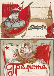 VLADIVOSTOK Rusia MARINERO para BOXEO Otorgado DIPLOMA STALINs Set 3 piezas 1953 - Imagen 1 de 10